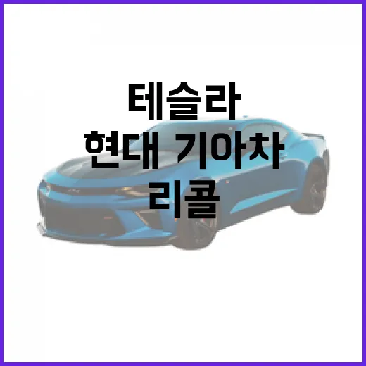 리콜 이유는 테슬라와 현대·기아차 결합 문제!