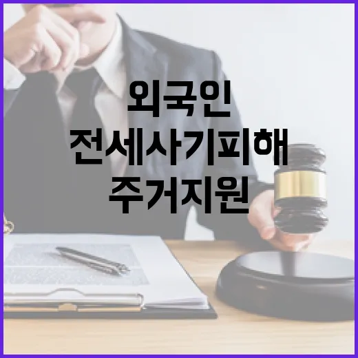 전세사기 피해 외국인 주거지원 6년으로 연장!