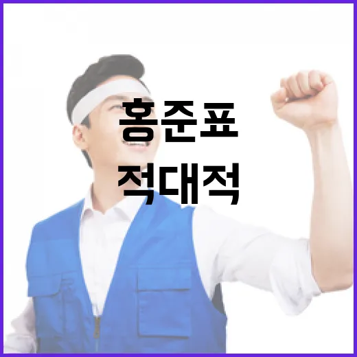 홍준표 尹·李 적대적 관계 끝내야