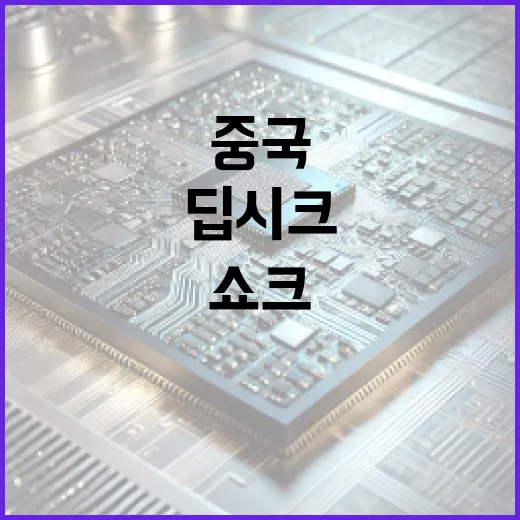 딥시크 쇼크 중국 GPU 우회확보에 대한 우려!