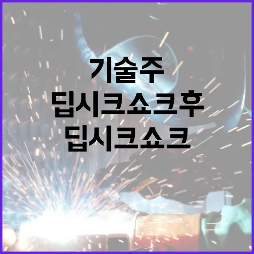 딥시크 쇼크 후 미국 기술주 놀라운 반등!