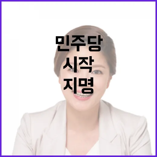 민주당 홍성국 지명으로 외연 확장 시작하나?