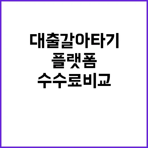 대출 갈아타기, 최…