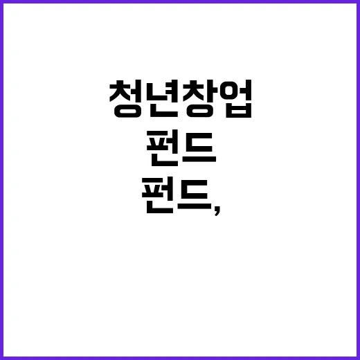 청년창업 성장펀드,…