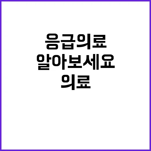 “응급의료 비상” …