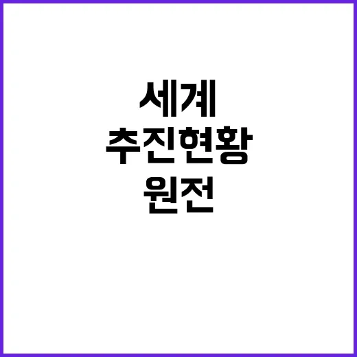 원전 활용 세계 주…