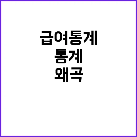 구직급여 통계 왜곡? 고용부의 반박 총정리!