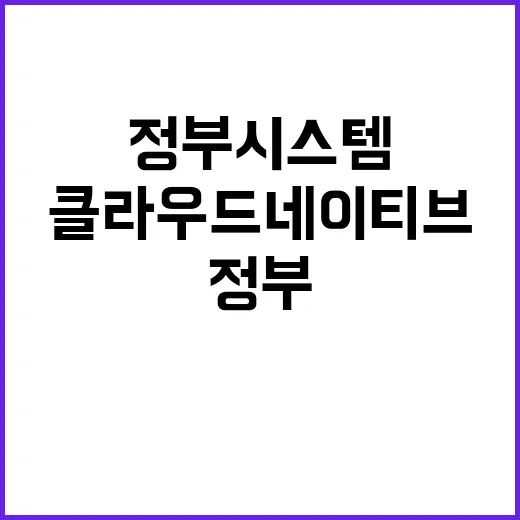 클라우드 네이티브 …