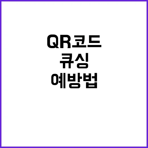 QR코드 큐싱 피해…