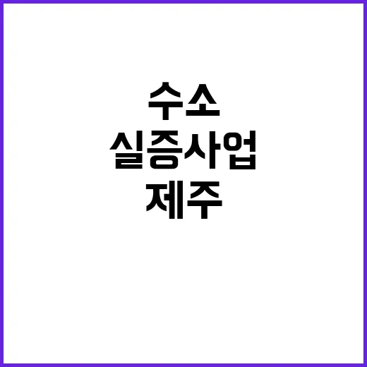 그린수소 실증사업 …