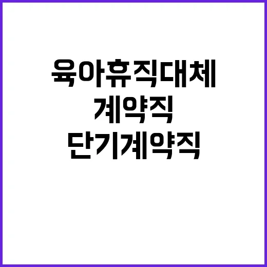 [한국수자원공사] 울산권지사 단기계약근로자(교대근무지원) 채용 공고(육아휴직대체인력)