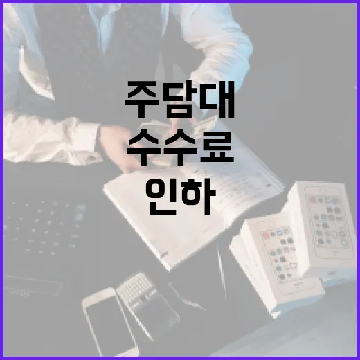 주담대 수수료 인하…