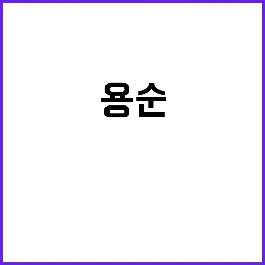 용순 영화 정보 미…