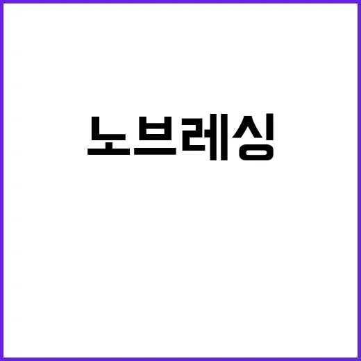 노브레싱 관람 후반…