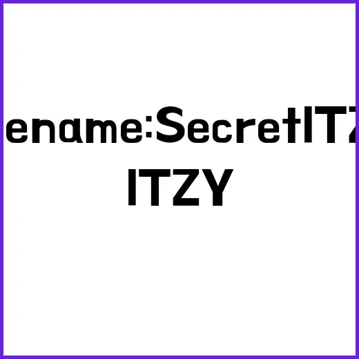 Codename: Secret ITZY 2