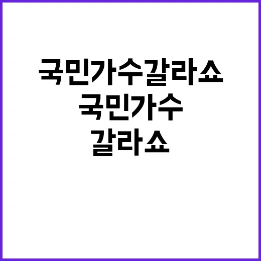 국민가수 갈라쇼