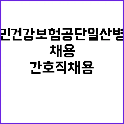 국민건강보험공단 일…