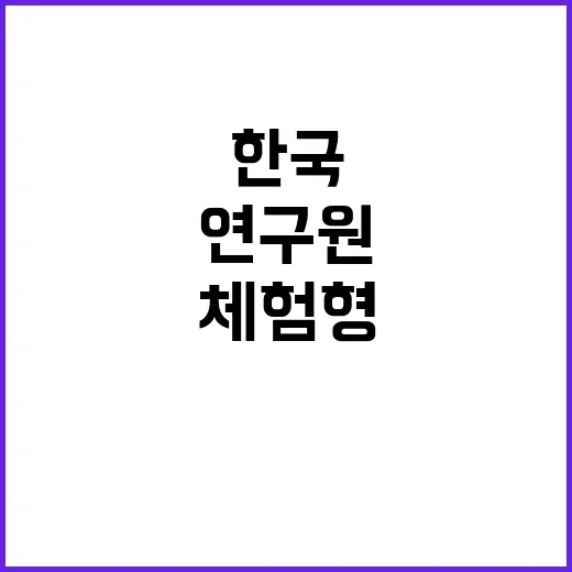 한국행정연구원 청년…