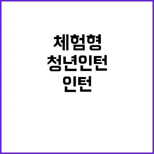 체험형 인턴 채용공고(주택관리공단 강원지사)