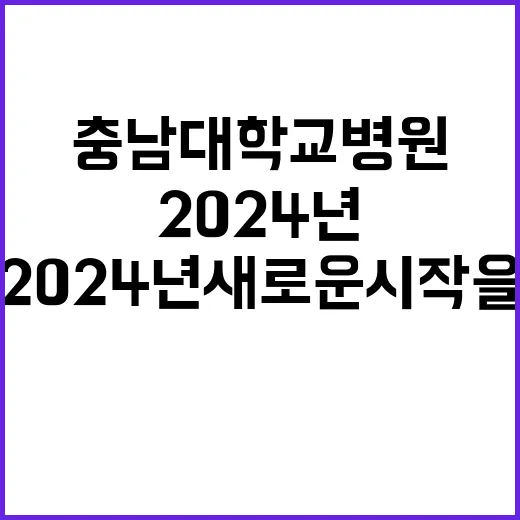 [대전본원] 충남대학교병원 2024년 9월 비정규직 직원 채용공고【채용분야 : 공고참고】