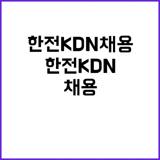 한전KDN 비정규직…