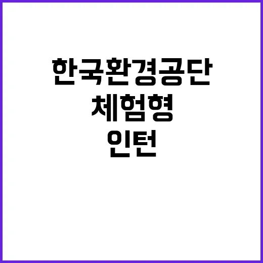 한국환경공단 청년인…