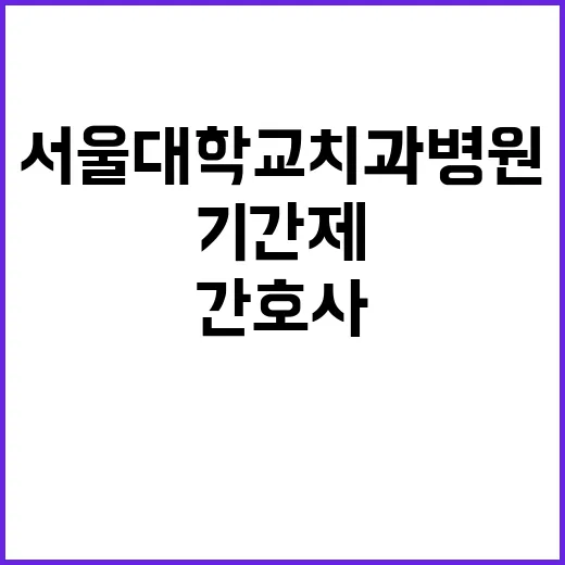 기간제근무자(간호원무직) 채용 공고