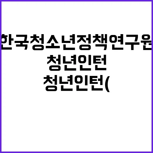 [채용공고 2024-12호] 청년인턴(장애인) 채용 공고