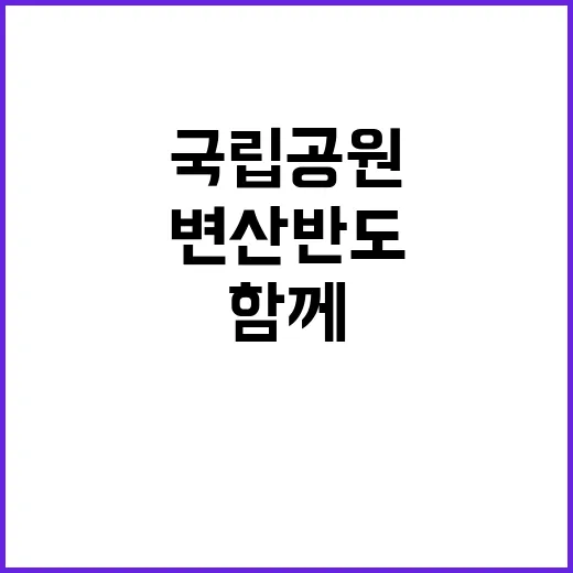 국립공원공단 비정규…