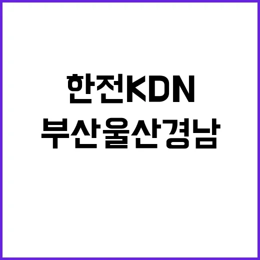 한전KDN(주) 부산울산경남지역본부 직할 AMI분야 비정규직(9월) 모집공고