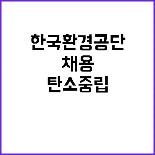 한국환경공단 비정규…