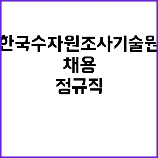 2024년 제5차 공개채용(정규직 및 사업계약직) 공고