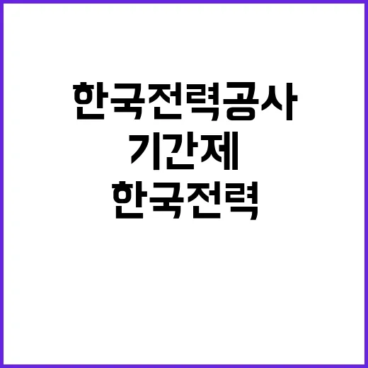 한국전력공사 비정규…