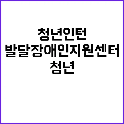 한국장애인개발원 청…