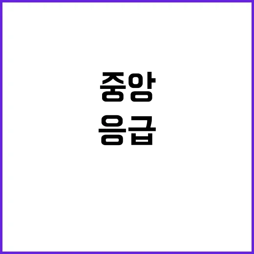 국립중앙의료원 비정…