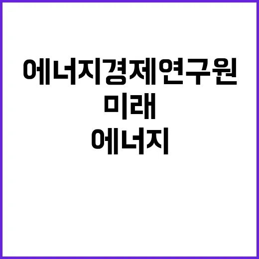 에너지경제연구원 비…