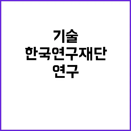 한국연구재단 비정규…