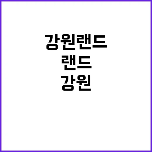 (주)강원랜드 2024년 동계시즌 2차 기간제 근로자 모집 공고