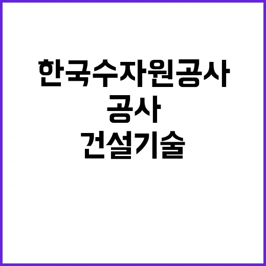 한국수자원공사 비정…