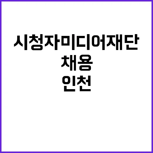 시청자미디어재단 비…