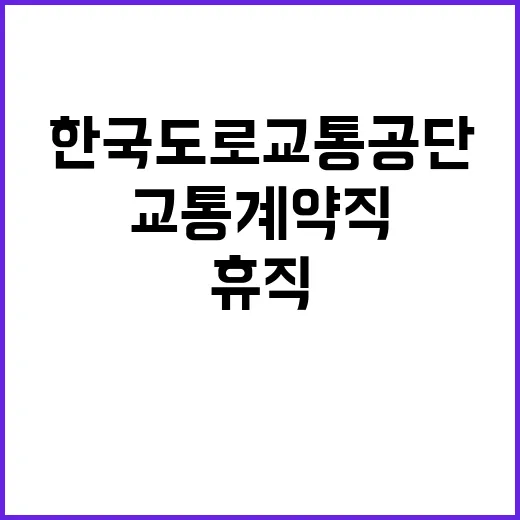 한국도로교통공단 비…