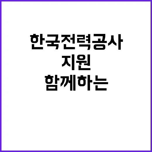 한국전력공사 비정규…