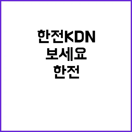 한전KDN(주) 보안관제 프로젝트 계약근로자 모집