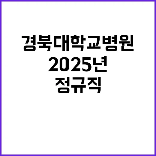 2025년도 상반기 레지던트 상급년차(사직전공의) 모집 공고