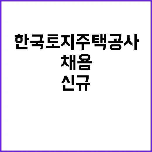 한국토지주택공사 대구경북지역본부 기간제근로자(현장사무보조) 채용 공고