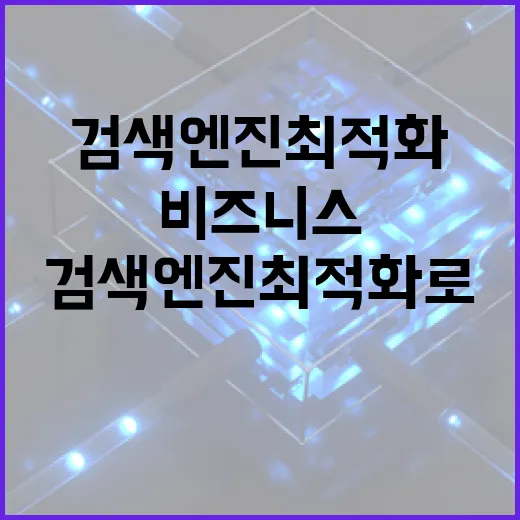 검색엔진최적화로 비…