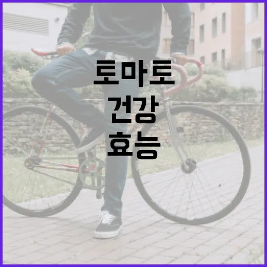 토마토 놀라운 효능…