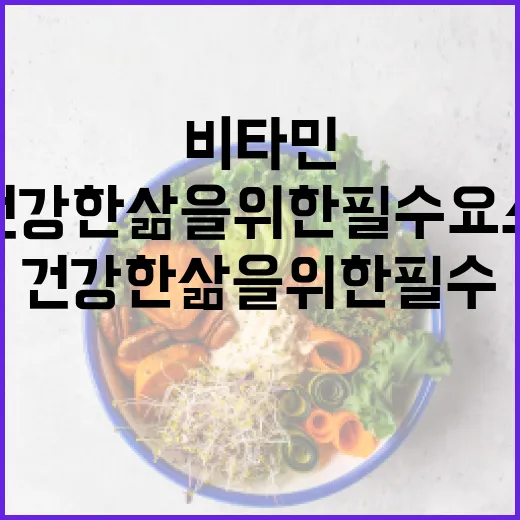 최근의 비타민 A,…
