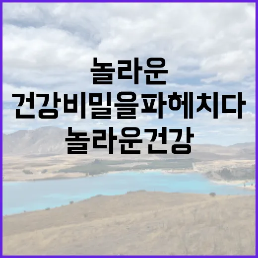 사과의 놀라운 건강…