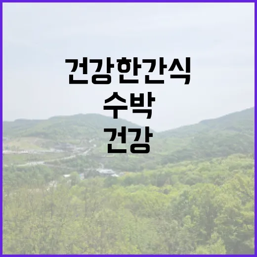 수박, 여름의 왕자…